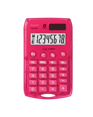 Rebell Starlet calcolatrice rosa